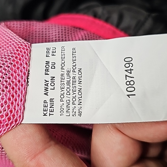 Puma large black and pink light jacket - Picture 6 of 6